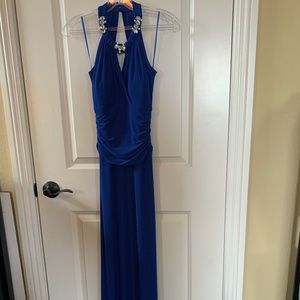 Blue Evening Gown